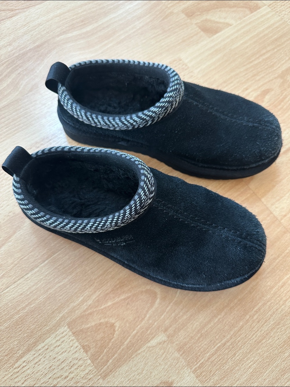 Kookaburra Ugg Burree Black Slippers Womens Size 5